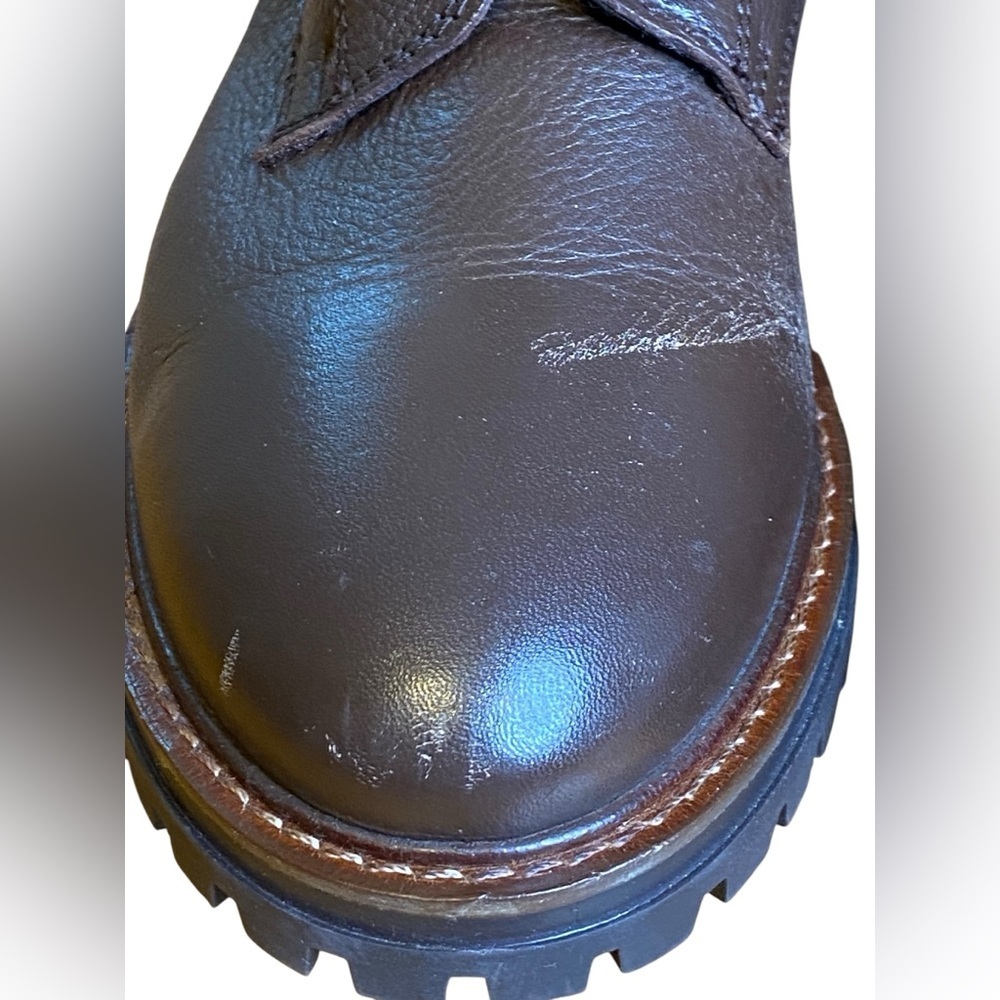 Alberto Torresi Italian Leather Midcalf Side Zip Boots women’s Size 40 or U.S 9 - Picture 7 of 13